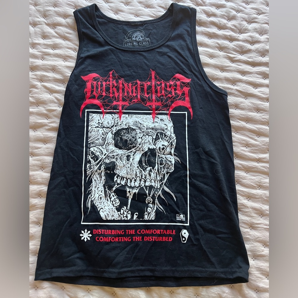 Zumiez Lurking Class by Sketchy Tank Decay Black Tank Top